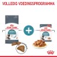 Royal Canin Hairball care kattenvoer verpakking, met droge brokjes en natvoer, met de tekst "Volledig Voedingsprogramma" erboven.