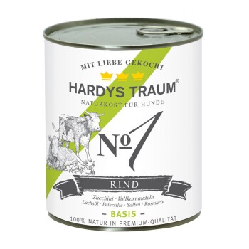 Hardys Traum Basis 6x800g No. 1 Rind