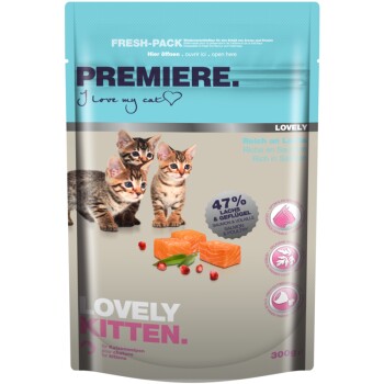 Croquettes chatons Saumon 300 g