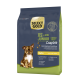 Sac de nourriture pour chiens Select Gold XS Junior pour petites races, présentant un Chihuahua sur le devant, étiqueté "Complet" et "Huhn" (Poulet).