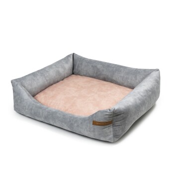 Rexproduct SoftColor Bett Grau pink S