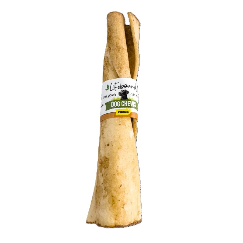Lifebound Kauknochen 10 Stk aus Kalbsleder, 12,7 cm