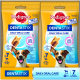 Friandises pour chiens Pedigree Dentastix Daily Oral Care, comportant deux paquets avec 7 bâtonnets chacun, adaptés aux petites races (5-10 kg).