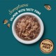 Nassfutter Katze Adult Shredded Fillets Thunfisch und Lachs 24x70 g