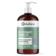 Flasche mit AniForte Bio ägyptischem Schwarzkümmelöl, beschriftet in Deutsch und Englisch, fördert die Unterstützung von Leber und Nieren, 100% natürlich.