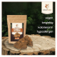 Wildfang-Kauwurzel für Haustiere, gekennzeichnet mit 'Kauwurzel aus Baumheide', vegan, langlebig, kalorienarm und hypoallergen.
