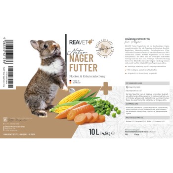 Natur Nagerfutter 10L