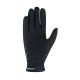 Schwarze Haustierpflege-Handschuh mit strukturierter Oberfläche und passgenauer Passform, mit dem Markennamen "Roeckl" am Handgelenk.