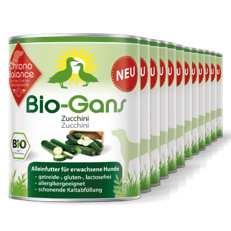 ChronoBalance Alleinfutter Gans mit Zucchini 9,6 kg