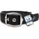 veganes Hundehalsband schwarz XS