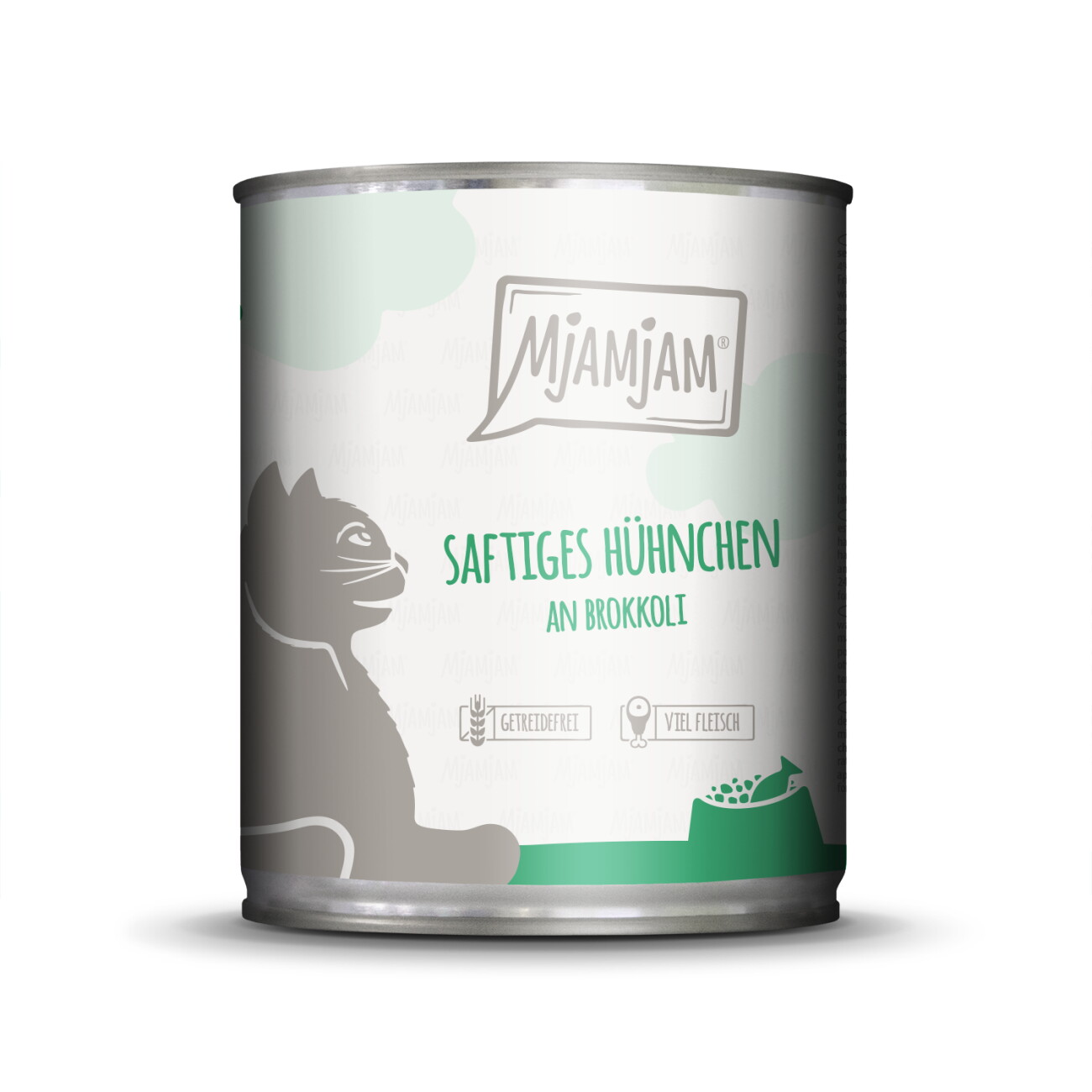 MjAMjAM Nassfutter Katze Adult 6x800 g Huhn und Brokkoli