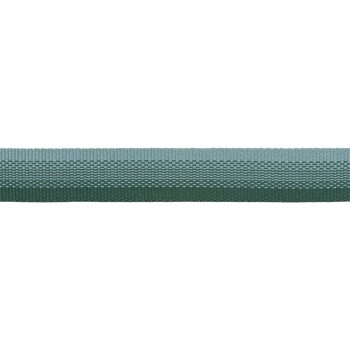 Eine strukturierte Haustierleine in Farbverläufen von Teal und Grün, die ein haltbares Design zeigt, das sich zum Gassigehen mit Hunden eignet.