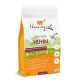 Natürlicher Katzenfutterbeutel mit der Aufschrift "I love my cat" mit Hühnergeschmack, getreidefrei, mit Hinweisen auf hohen Hühneranteil und Omega-3-Fettsäuren.