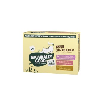 Veggies & Meat Katzenfutter Vorteilspack 12x100 g
