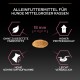 Hunde-Futter für mittelgroße Rassen, 18 mm große Futterstückchen, ohne Farbstoffe, hoher Proteingehalt, hohe Nährstoffaufnahme, leicht verdaulich.