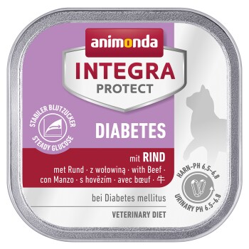 Animonda Integra Protect Diabetes 16x100g Rind