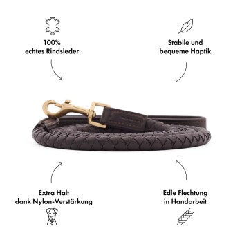 City Hundeleine Twisted Earth S-L