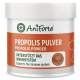 AniForte-Dose mit Propolispulver, Etikett „PROPOLIS PULVER / PROPOLIS POWDER“ und „Unterstützt das Immunsystem“.