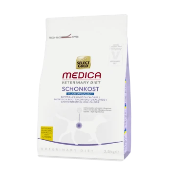 Select Gold Medica Veterinary Diet Schonkost, 2,5 kg Beutel, als kalorienarm gekennzeichnet, geeignet für die gastrointestinalen Gesundheit, mit Huhn.