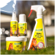 Gelbe Stiefel 'RP1 INSEKTEN-STOP' Insektenschutzmittel für Pferde (Spray, Pumpzerstäuber, Roll-on, Gel) mit Pferdeabbild