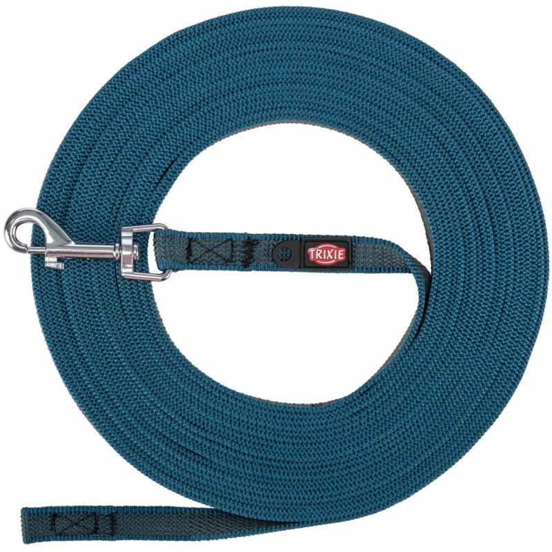 Trixie Schleppleine gummiert, 15 m