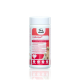 Cafortan® Hundefutterergänzungsmittel-Flasche mit einem weißen Behälter und rotem Etikett, das Vitamine, Mineralien und essentielle Aminosäuren auflistet.