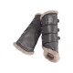 Gamaschen Glamslate Heritage Kunstfell grau M