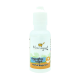 Flasche mit "Ich liebe meine Katze" Augenpflege-Tropfen, beschriftet mit "Augenpflege Tropfen" mit einer Beschreibung der natürlichen Pflege für Katzen.