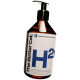 Flasche des Haustier-Hydrationsprodukts "The Better Cat" H2O mit Pumpenkopf, mit deutschem Text zur Förderung der Hydration für Katzen.