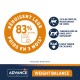 Image promouvant Advance Veterinary Diets Weight Balance pour chats, soulignant que 83 % des chats perdent du poids en 3 mois.