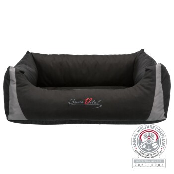 Bett Samoa Vital schwarz 1,05 m, 35 cm, 1,2 m