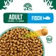 Trockenfutter Katze Adult, Fisch 2x4 kg