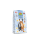Eine Tüte GranataPet DeliCATessen Katzenfutter mit einer schwarz-gestromten Katze, beschriftet mit "Seefisch & Garnelen".