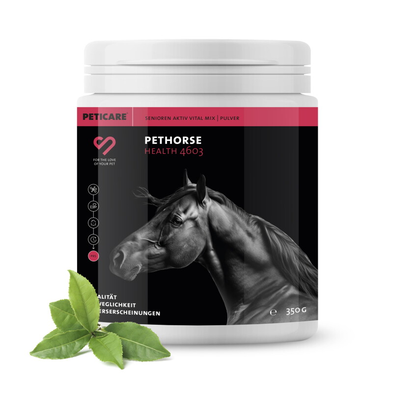 Peticare petHorse Health 4603 - Ergänzungsfuttermittel als Pulver für Pferde