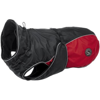 Hundemantel Uppsala Allrounder anthrazit/ rot 40 cm