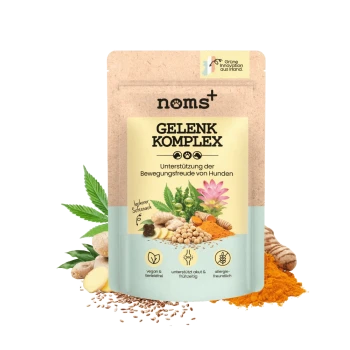 noms+ Beutel 'GELENK KOMPLEX' Hundergelenk-Ergänzung mit Kurkuma, Ingwer und Samen.