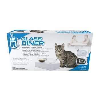 Style Glass Diner Katzennäpfe