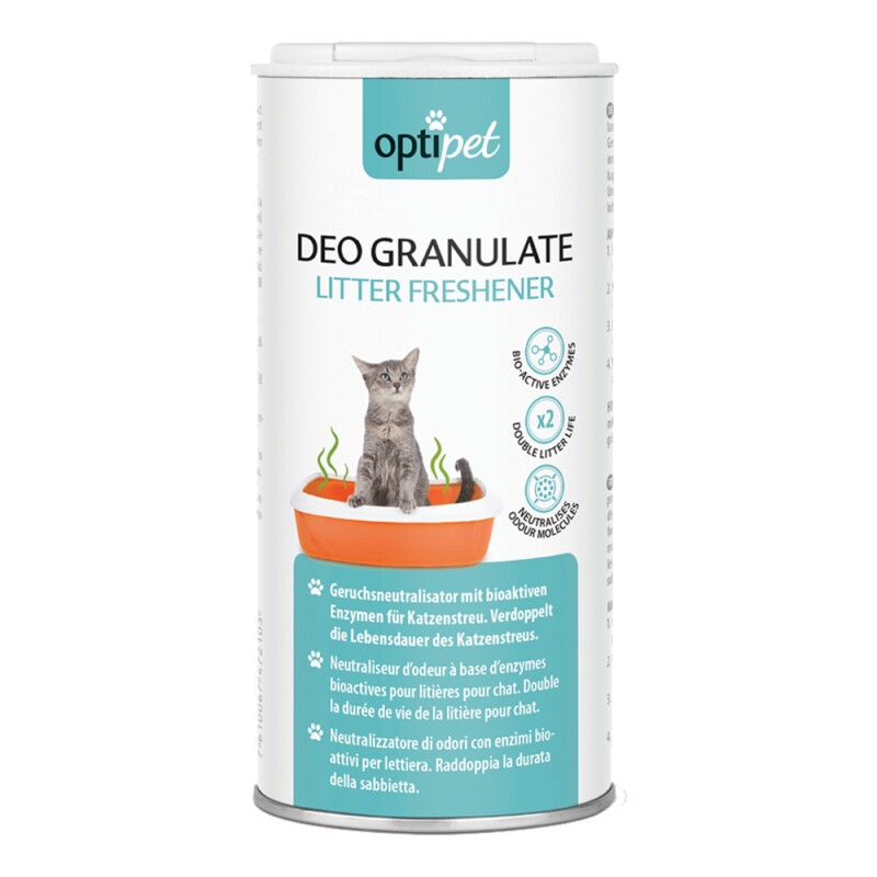 OptiPet Deo Granulat für Katzenklos 1 Stück