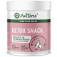 Weiße AniForte-Dose, pinkes Etikett 'DETOX SNACK' und 'FUNKIONS-SNACK', 'unterstützt Stoffwechselprozesse', '100% pflanzlich', 'ohne Getreide'