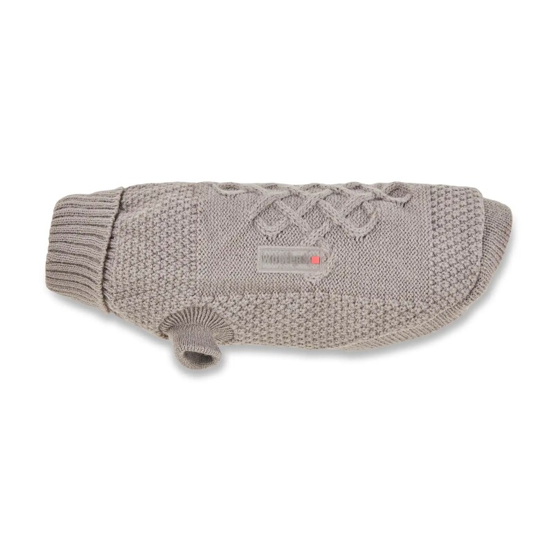 Wolters Strickpullover Tristan Hundezubehör grau 20 cm