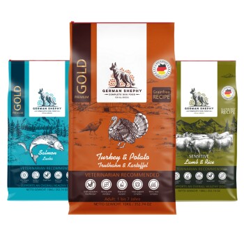 German Shephy Hundefutter 3er Mix Paket 30 kg