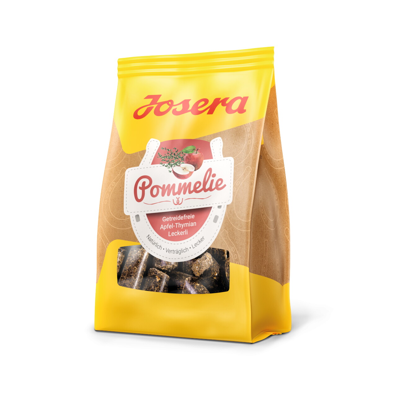 Josera Pommelie - Pferdeleckerli - Das getreidefreie Apfel-Thymian-Leckerli 12x900g - Image 2
