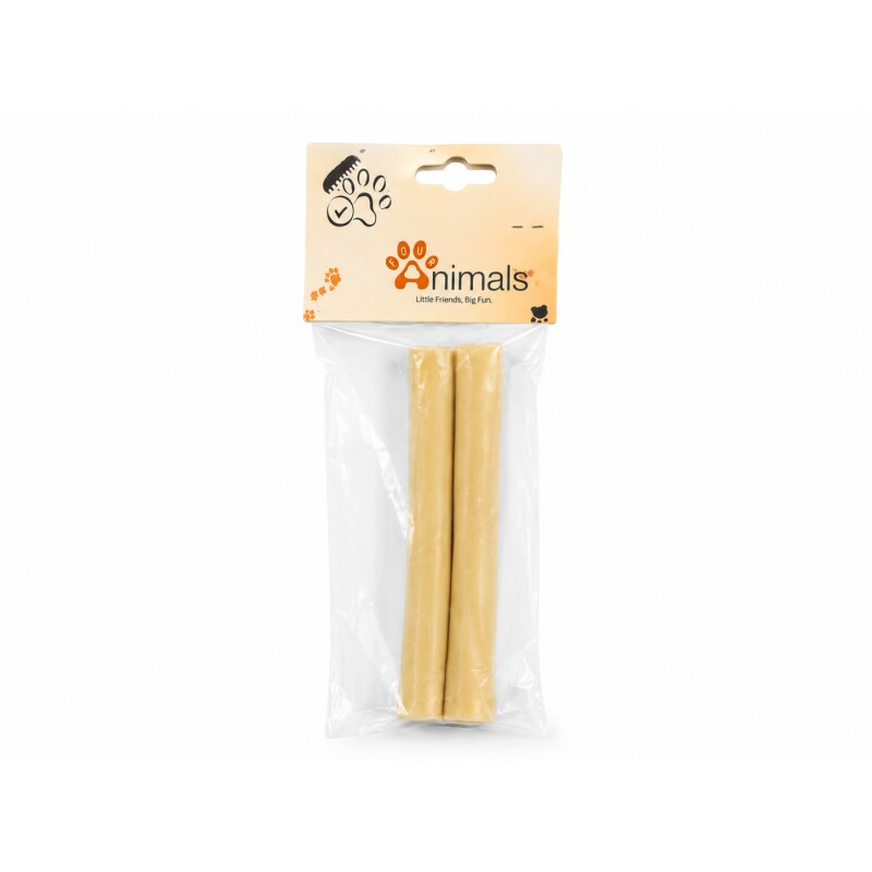4 Animals Käseknochen für Hunde – Kausnack aus 99,9 % Kuhmilch Kauspaß proteinreich 60 g