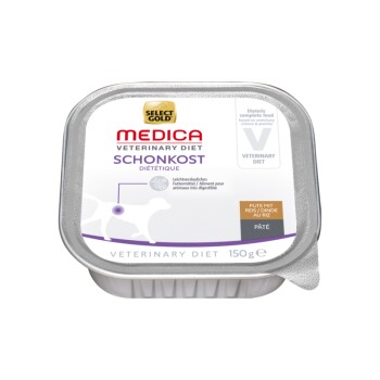 Medica Nassfutter Hund Adult Schonkost Pute mit Reis 10x150 g