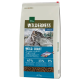 Sac de 7 kg de nourriture pour chat Real Nature Wilderness, thème "WILD COAST", 65% de viande, 35% de fruits/légumes, sans additifs artificiels.