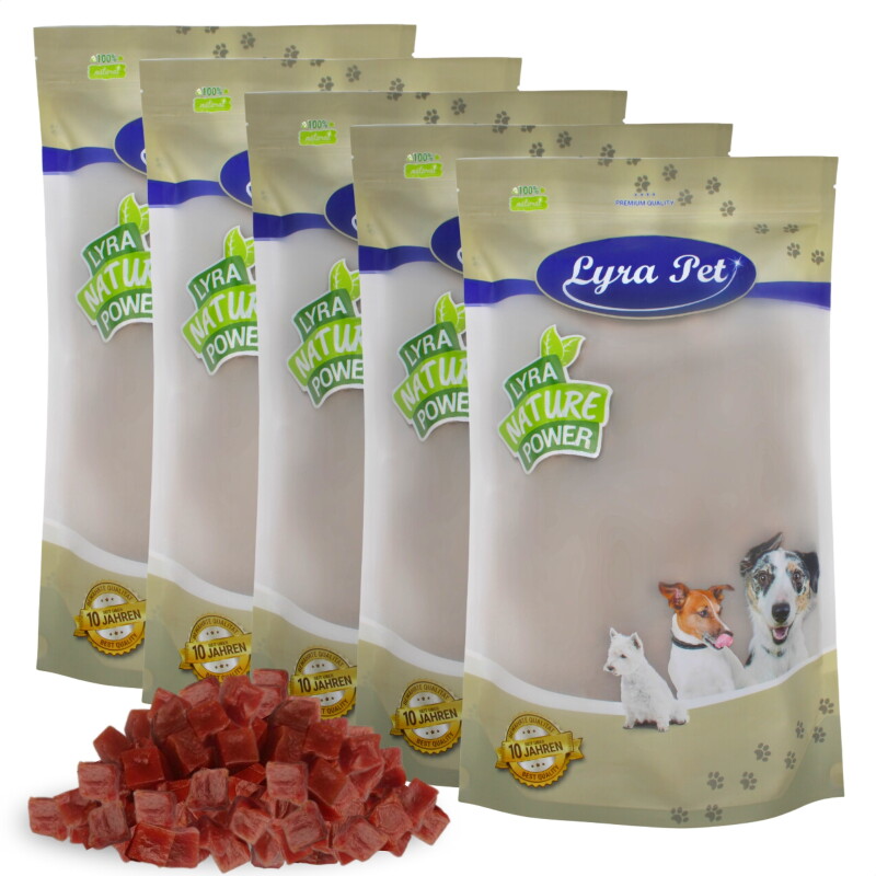 Lyra Pet Entenbrustwürfel 5x1 kg
