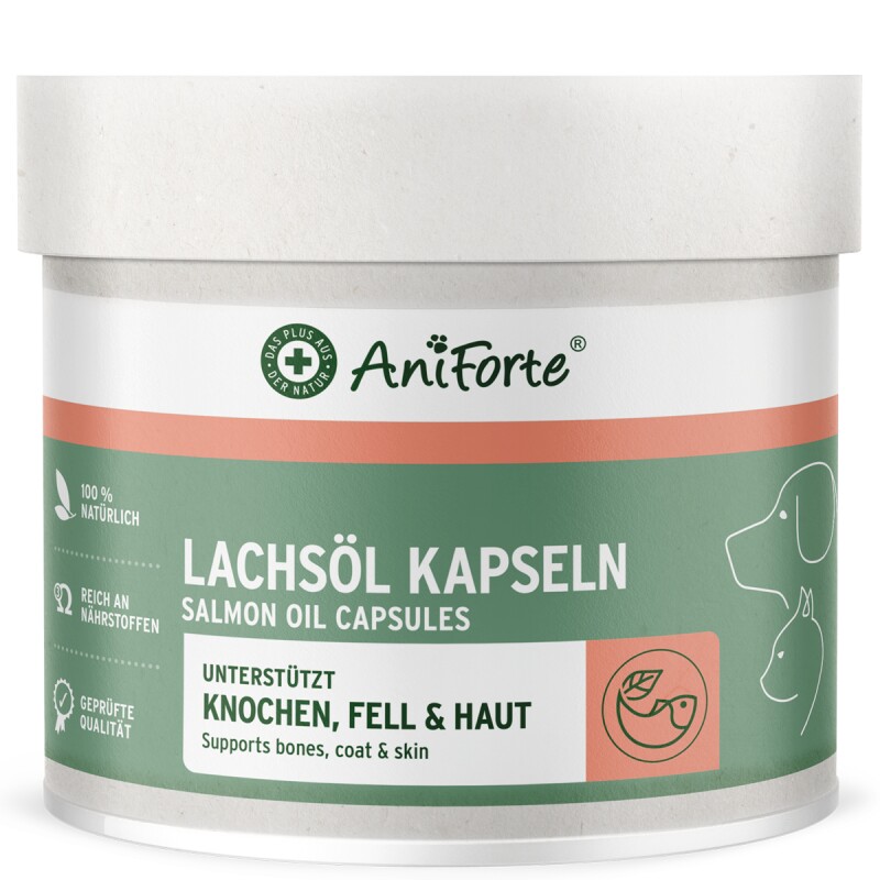 AniForte Lachsöl Kapseln 500 Stück
