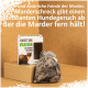 Eine Box mit der Aufschrift "Schützt vor Mardern" mit einem Bild eines Marders, neben einer kleinen Produktverpackung, die Hundegeruch zur Abwehr von Mardern bewirbt.