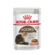 Royal Canin Ageing 12+ Katzenfutterbeutel mit einer flauschigen Seniorenkatze, mit Text, der angibt, dass es für Katzen über 12 Jahre alt ist.