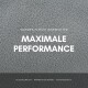 Warmes Fleece-Innenfutter mit dem Text "Maximale Performance" deutlich sichtbar, was Komfort und Isolierung für Haustiere suggeriert.